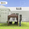 Outsunny altán 2x2m vodotěsný, pop-up skládací altán se 4 Náhled obrázku produktu 3