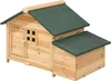 Hühnerstall aus Holz mit Legenest - für 2 Hühner - 106 x 64 Produktbild-Vorschau 1