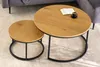 riess-ambiente Runde Couchtische 2er Set ELEGANCE 80cm Produktbild-Vorschau 3