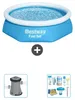 Bestway Fast Set Rund - 244x61 cm - 3-teilig S22270 Produktbild-Vorschau 1