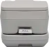 vidaXL Tragbare Campingtoilette Grau 10 + 10 L Produktbild-Vorschau 1