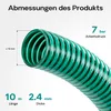 Tubo per laghetti Wiltec 10m, flessibile, 20mm (3/4") verde Anteprima dell’immagine prodotto 3