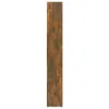 vidaXL Bibliothèque chêne fumé 67x24x161 cm Bois composite Voir les images du produit 4