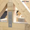 KOTARBAU® Flachverbinder 150 mm x 35 mm Lochplatte Verzinkt Produktbild-Vorschau 8