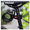 Trizand 27614 Fahrradschloss 150 cm, 12 mm, Stahl, schwarz Produktbild-Vorschau 12