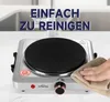Homelux Kochplatte 1000W Herdplatte mit Klappbaren Griffen, Produktbild-Vorschau 5