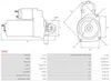 AS-PL S0429 Starter Anlasser 4kW für IVECO EuroCargo I-III Produktbild-Vorschau 5