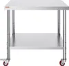 Stół roboczy 91 x 76 x 82 cm stół roboczy cateringowy ze Podgląd zdjęcia produktu 10