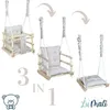 Altalena per bambini Lumali 3 in 1 con cintura di Anteprima dell’immagine prodotto 4