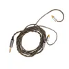 Kabel MMCX pro sluchátka, 3,5 mm konektor, postříbřené Náhled obrázku produktu 5
