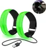 Led Armband Aufladbar, 2 STK Leuchtarmband USB Produktbild-Vorschau 2
