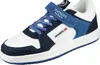 A single blue and white Dockers by Gerli sneaker is shown against a white background. Produktbild-Vorschau