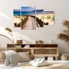 Bild auf Leinwand - Leinwandbild - Ozean Strand Sand Ufer - Produktbild-Vorschau 7