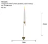 Star Trading 003-44 Candele a stelo LED "Flame", 8 pezzi Anteprima dell’immagine prodotto 3