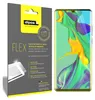 A product packaging for a screen protector is shown next to a smartphone displaying a colorful abstract image. Náhľad obrázku produktu