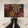 Zerbino Relaxdays in fibra di cocco, motivo floreale, 60x40 Anteprima dell’immagine prodotto 2