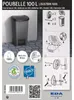 EDA 010644 G.ANT/NO EDA Poubelle, 100 litres, plastique, Voir les images du produit 6
