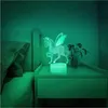 Kinder 3D Einhorn Nachtlicht, Tischlampe mit 16 Farben und Produktbild-Vorschau 4