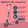 HUDORA BigWheel 205 Scooter – Robuster Aluminium-Scooter – Produktbild-Vorschau 2