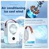 Mini-Luftkühler mit Sprühfunktion, Tischventilator mit 4 Produktbild-Vorschau 2