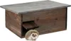 Großes Igelhaus aus Holz mit Labyrinth-Eingang, Produktbild-Vorschau 1