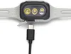 Stirnlampe "Deploy Run Light" von Black Diamond mit zwei LED-Lichtern und USB-C-Anschluss. Produktbild-Vorschau