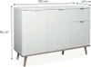 finori Göteborg 56 Kommode, weiß / Nachbildung Sonoma Eiche Produktbild-Vorschau 5