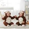 Pigiama Onesie Costume Travestimento Scoiattolo Anteprima dell’immagine prodotto 2
