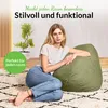 Green Bean® 2er Set Indoor Sitzsack "Home Linen" + Hocker Produktbild-Vorschau 9