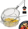 bremermann Grillkorb klappbar / Edelstahl Ø ca. 30 cm, Produktbild-Vorschau 1