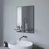 AQUABATOS Badspiegel mit Ablage Badezimmerspiegel Produktbild-Vorschau 1