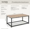 tectake® Couchtisch Lynch 100 x 55 x 45,5 cm Produktbild-Vorschau 5