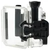 A clear product shot of a waterproof housing for an action camera. Produktbild-Vorschau