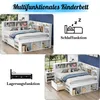 OKWISH Lit Enfant 208 x 198 x 91  cm - Lit Avec Rangement Voir les images du produit 3