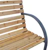 vidaXL Záhradná lavička 112 cm z masívneho jedľového dreva Náhľad obrázku produktu 2