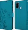 Cadorabo Housse pour Oppo A53s en FLORAL BLEU Housse de Voir les images du produit 7