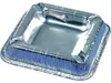 Papstar 14580, Quadratisch, Silber, Aluminium, 125 mm, 125 Produktbild-Vorschau 1