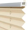 Plissee Klemmfix ohne Bohren 70x130cm Hellbraun Sichtschutz Produktbild-Vorschau 4