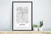 MuchoWow® Gerahmtes Poster Stadtplan - Deutschland - Witten Produktbild-Vorschau 4