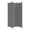 vidaXL Paravent 3 pcs. Anthracite 150x200 cm Tissu Voir les images du produit 13