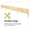 Garronda Bordure de plate-bande en bois Clôture enroulable Voir les images du produit 3