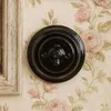 Unterputz Porzellan Retro Rotary Schalter I PR1 schwarz Produktbild-Vorschau 4