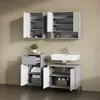 Badezimmer Livinity ATERNO Grau 40 x 65 cm mit 2 Produktbild-Vorschau 5