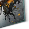 DEQOART Hybrid Leinwand Bild 30x30 cm 'Flügelkunstwerk' Produktbild-Vorschau 5