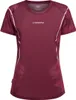 Bordeauxfarbenes Pacer T-Shirt W von La Sportiva; geeignet für Damen; mit atmungsaktiven Einsätzen. Produktbild-Vorschau
