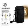 FireMat Crossbody Bag RFID Umhängetasche Damen Herren – Produktbild-Vorschau 4