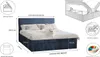 Kaiser Möbel Boxspringbett mit bettkasten und topper Produktbild-Vorschau 3