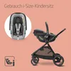 Maxi-Cosi Zelia S Trio passeggino 3 in 1 completo - Grigio Anteprima dell’immagine prodotto 12