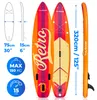 Thunder Retro Stand Up Paddle Board 320 x 75 x 15 cm Orange Produktbild-Vorschau 16