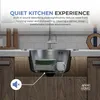 ANW HOME Kuchyňský dřez nerez 49 cm kulatý vestavný dřez 1 Náhled obrázku produktu 6